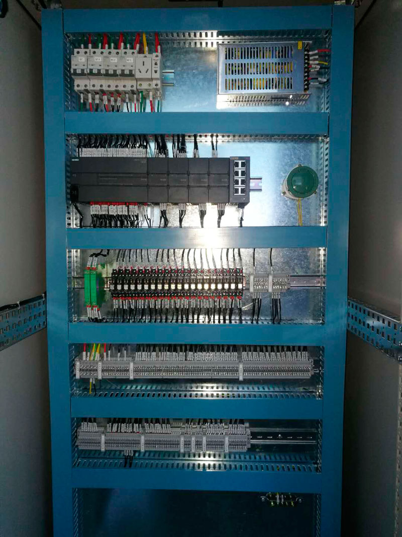 赤峰市電廠2x20t啟動(dòng)鍋爐plc電控系統(tǒng)